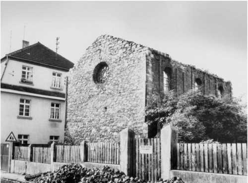 Ruine der Schiersteiner Synagoge